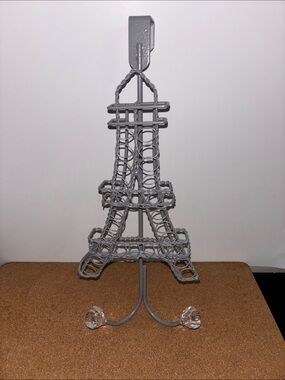 $5 When added to bundle of 3 Gray Eiffel Tower Door Hanger 14”